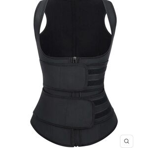 Black Waist Trainer Vest